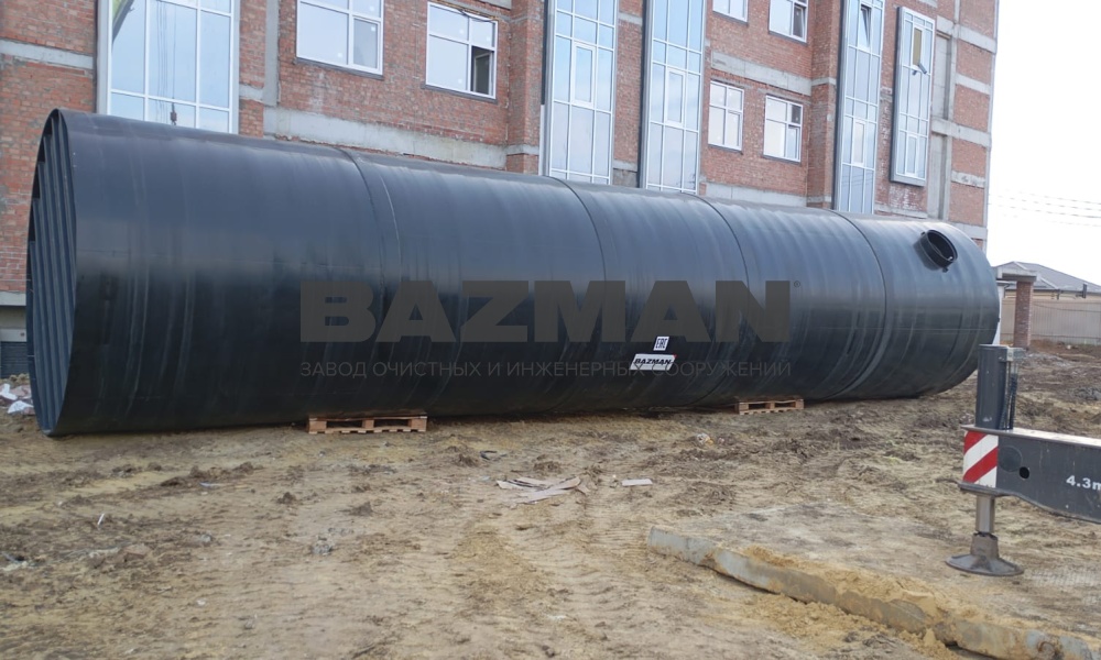 Емкость накопительная 100 м3 Объект Строительство поликлинического отделения в г. Михайловске ГБУЗ СК «Шпаковская районная больница»